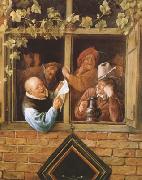 Jan Steen, Rhetoricians at a Window (mk08)